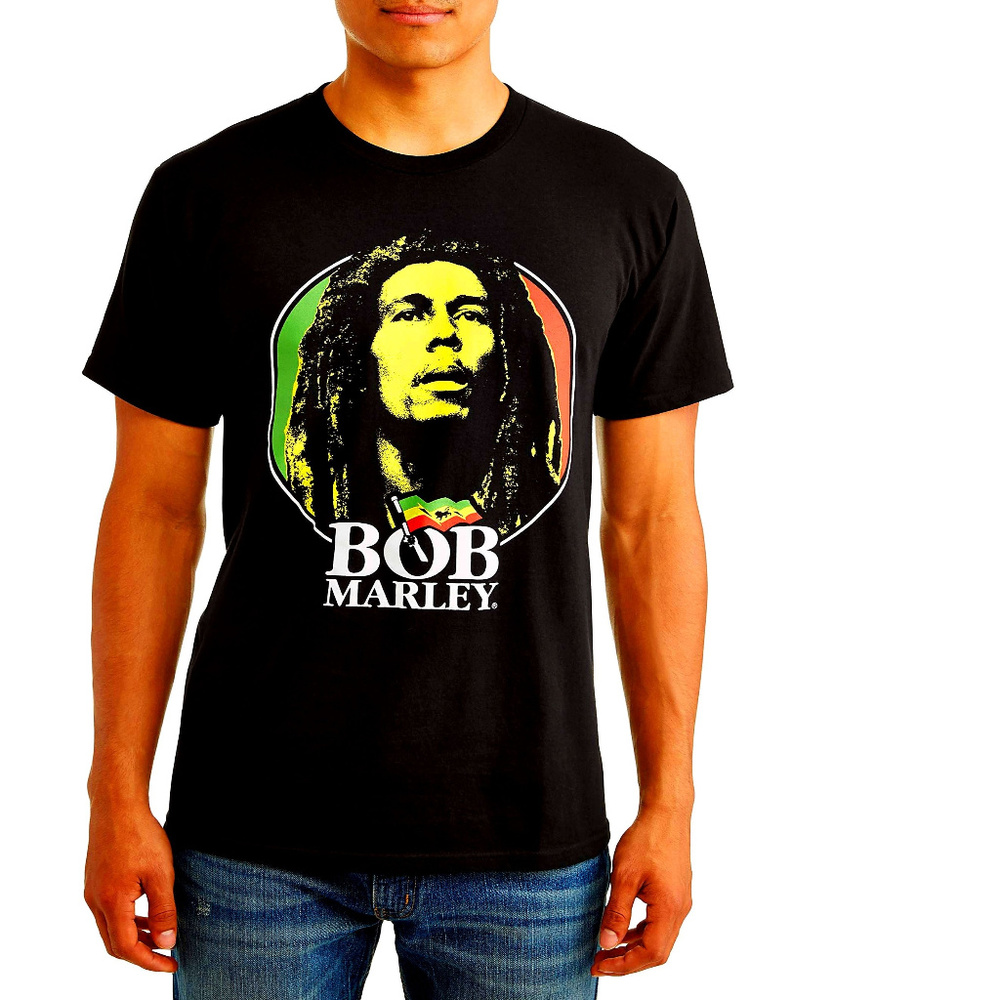 Bob Marley Photo Rasta T-Shirt Official 3XL NWT - Picture 1 of 3